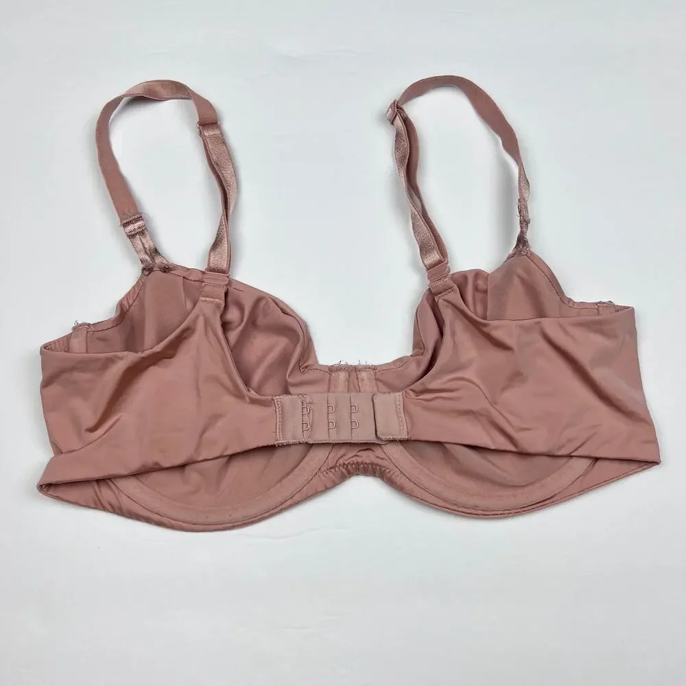 Victoria's Secret Bra Womens 36D Dream Angels Push Up Without Padding Pink Cute